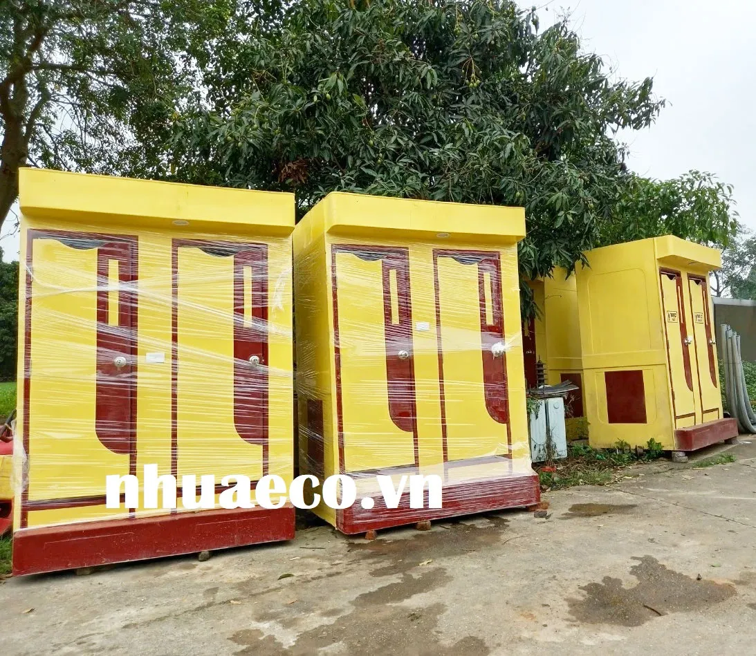 Nhà vệ sinh di động Green Eco được thiết kế hiện đại và khoa học. 