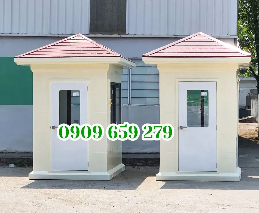 Bốt gác bảo vệ tại Green Eco nhỏ gọn, tiện ích.