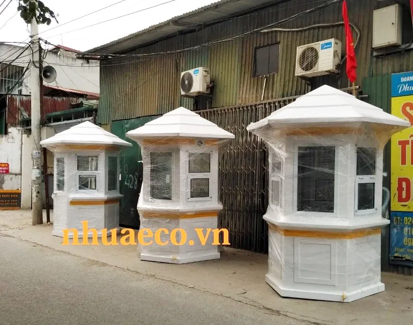 Bốt gác bảo vệ Green Eco góp phần xây dựng môi trường sống văn minh.