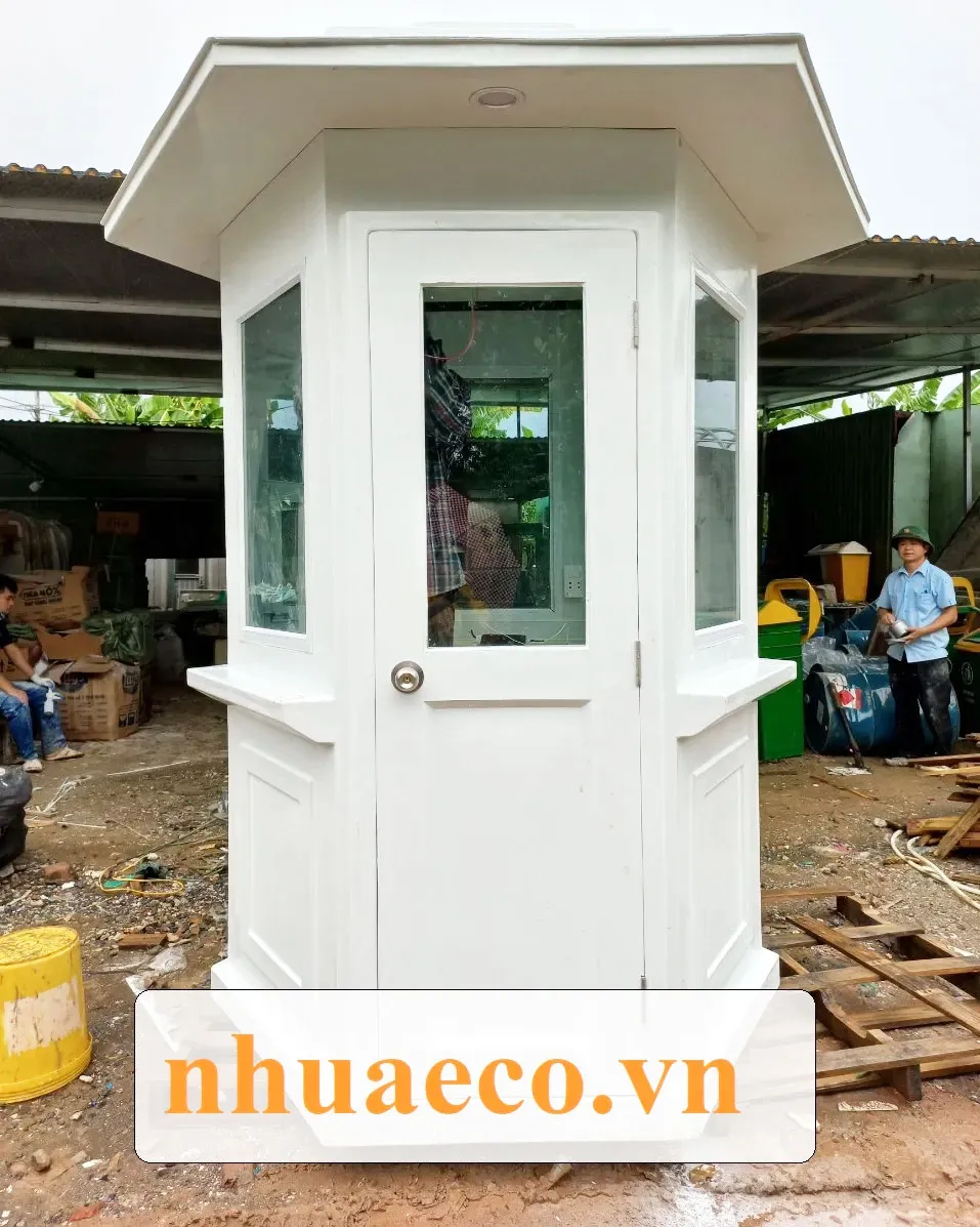 Bốt gác bảo vệ tại Green Eco được thi công nhanh chóng và đúng tiến độ.