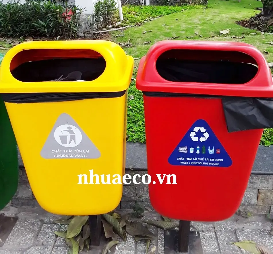 Thùng rác phân loại tại Green Eco đang trở thành lựa chọn hàng đầu của khách hàng.