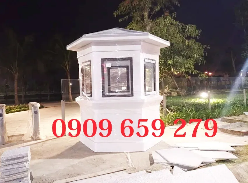 Bốt gác bảo vệ tại Green Eco được thiết kế với kiểu dáng hiện đại, đường nét tinh tế.