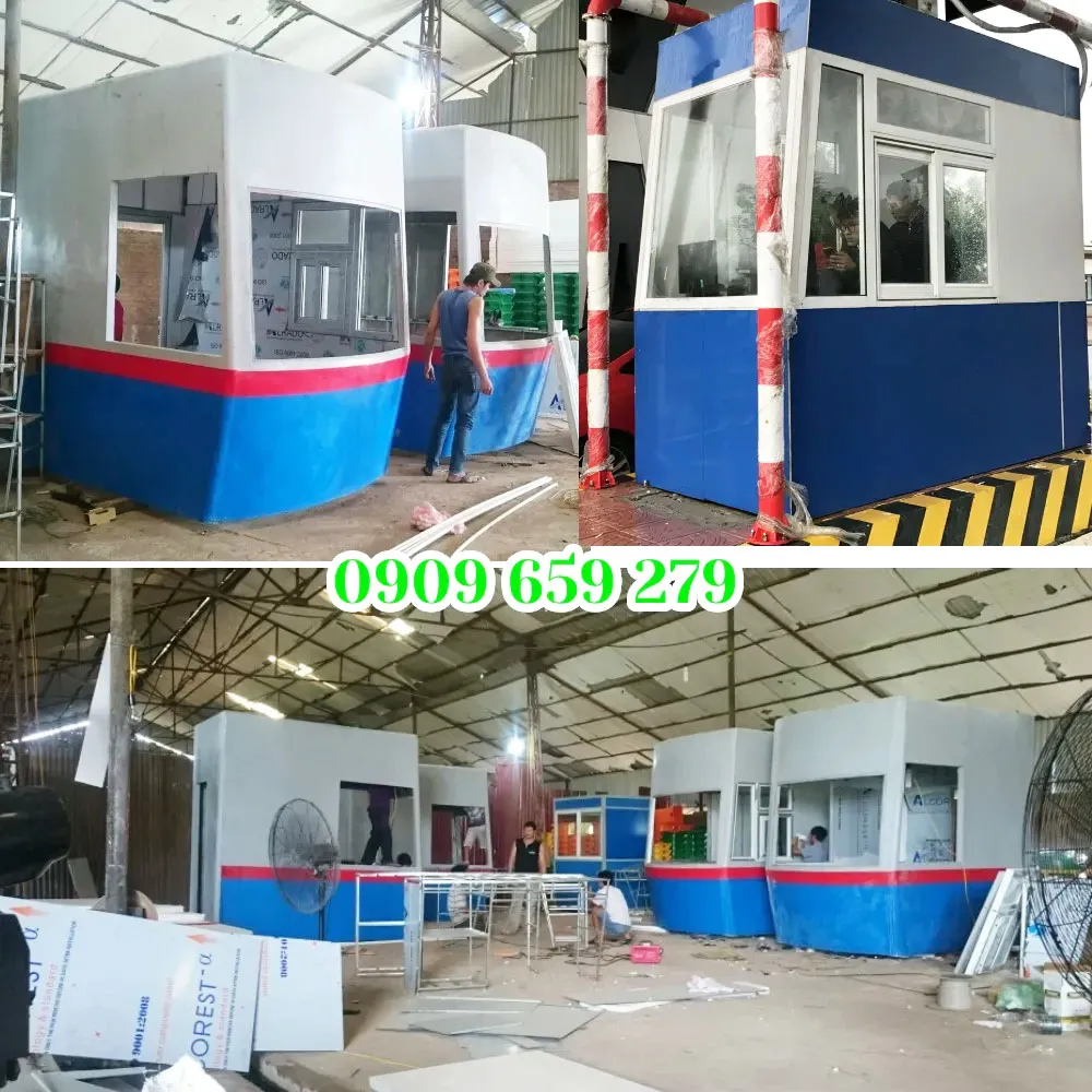 Bốt gác bảo vệ tại Green Eco khả năng chống chịu tốt trước điều kiện thời tiết khắc nghiệt. 