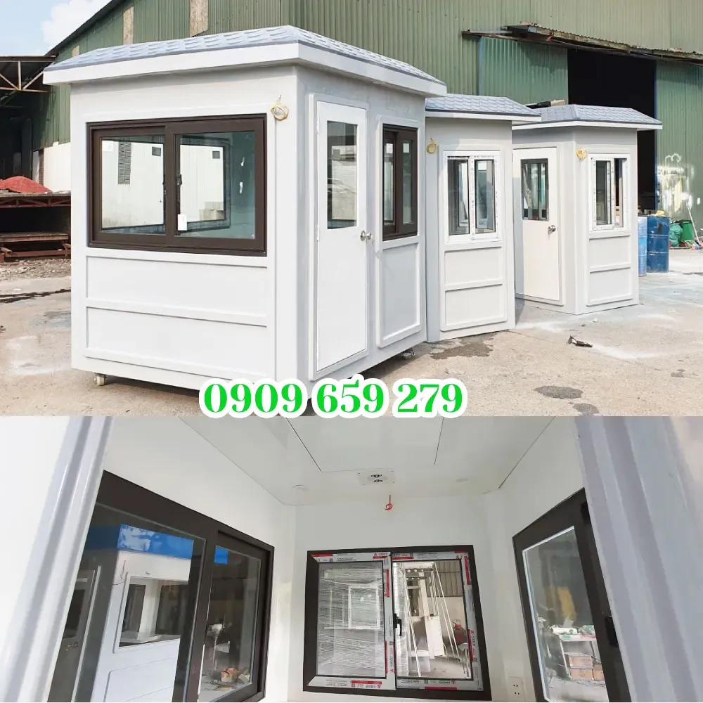 Bốt gác bảo vệ tại Green Eco có khả năng chịu được điều kiện thời tiết khắc nghiệt, kéo dài tuổi thọ sử dụng.