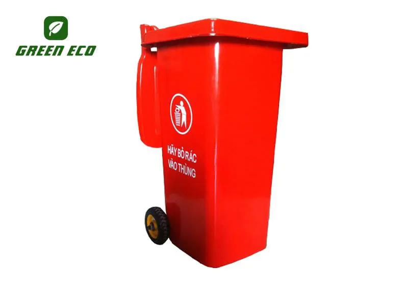 Thùng rác nhựa có bánh xe tại Green Eco góp phần xây dựng môi trường sống và làm việc sạch đẹp, văn minh.
