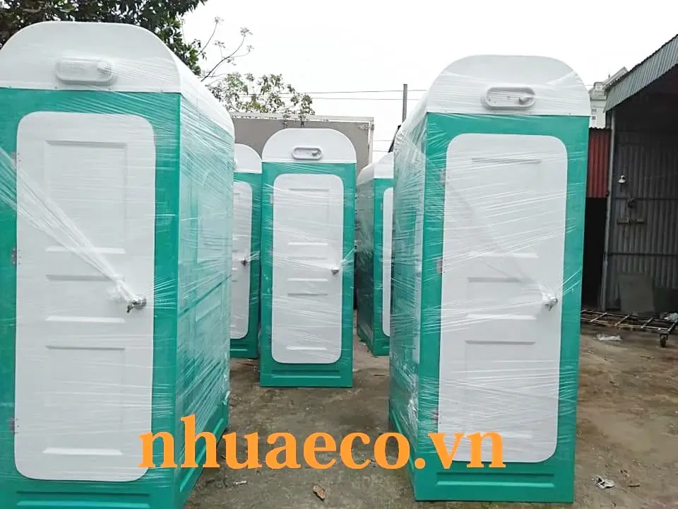 Nhà vệ sinh di động sinh Green Eco dễ vệ sinh và tái sử dụng.