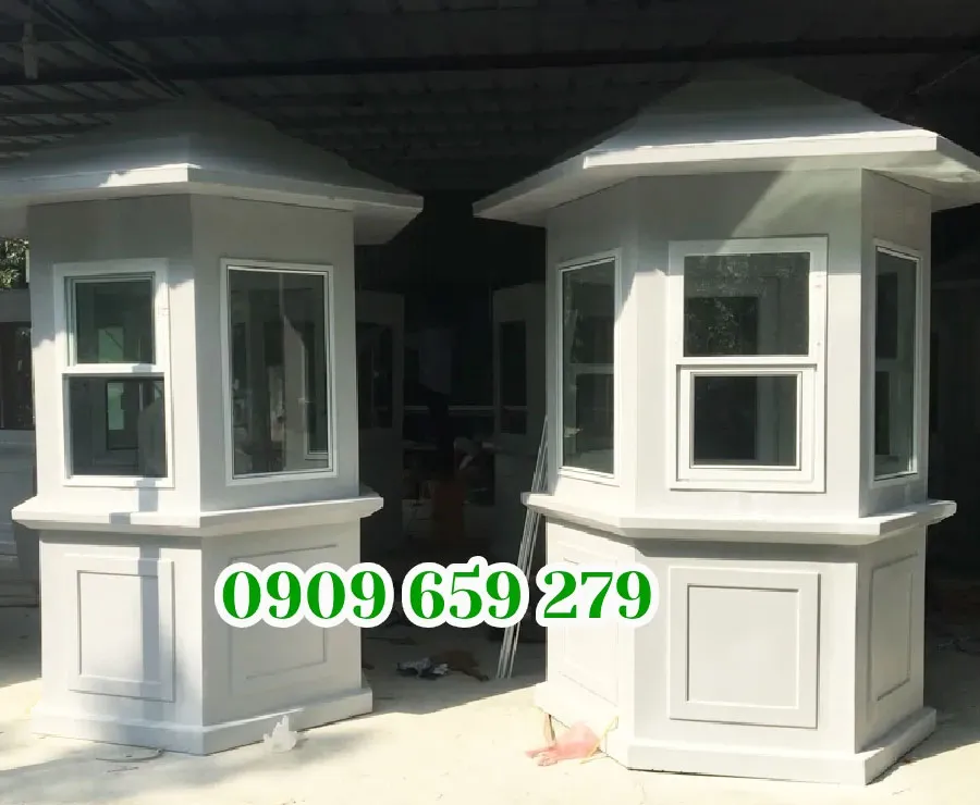 Bốt gác bảo vệ chống ăn mòn, chống gỉ sét.