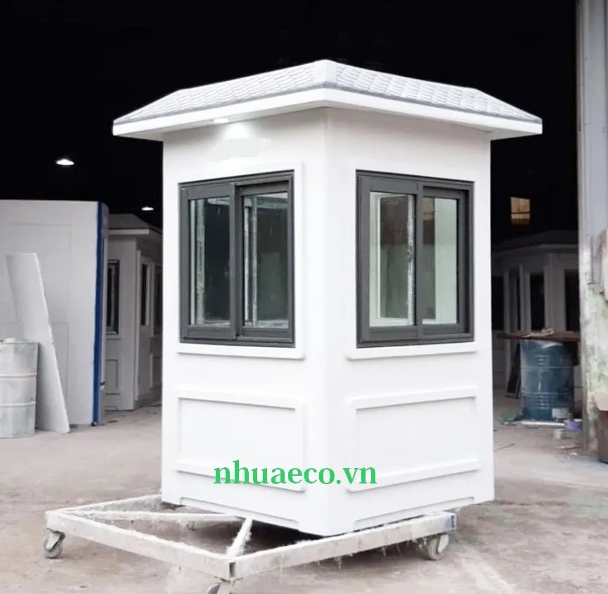 Bốt gác bảo vệ bằng composite cách âm, cách nhiệt.