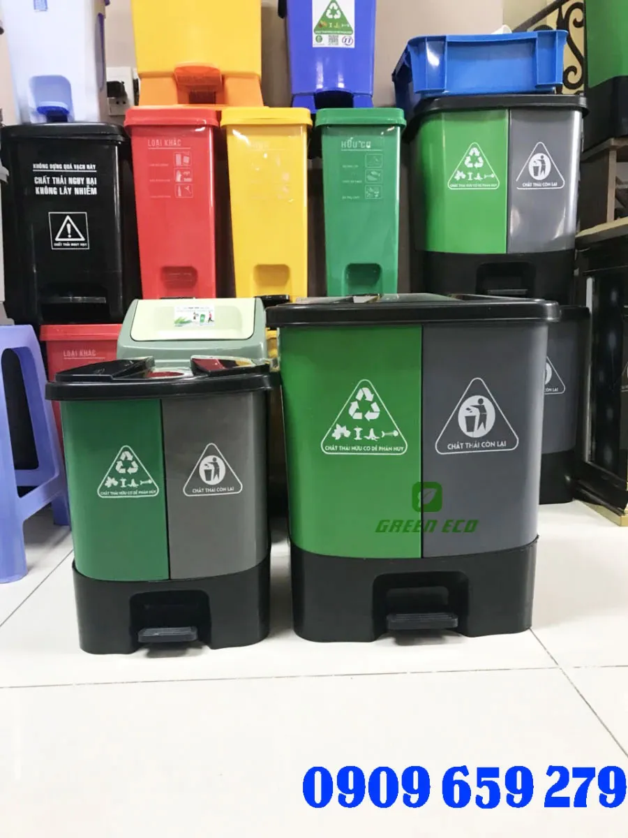 Green Eco mang đến những giải pháp thùng rác phân loại đáp ứng nhu cầu sử dụng thực tế.