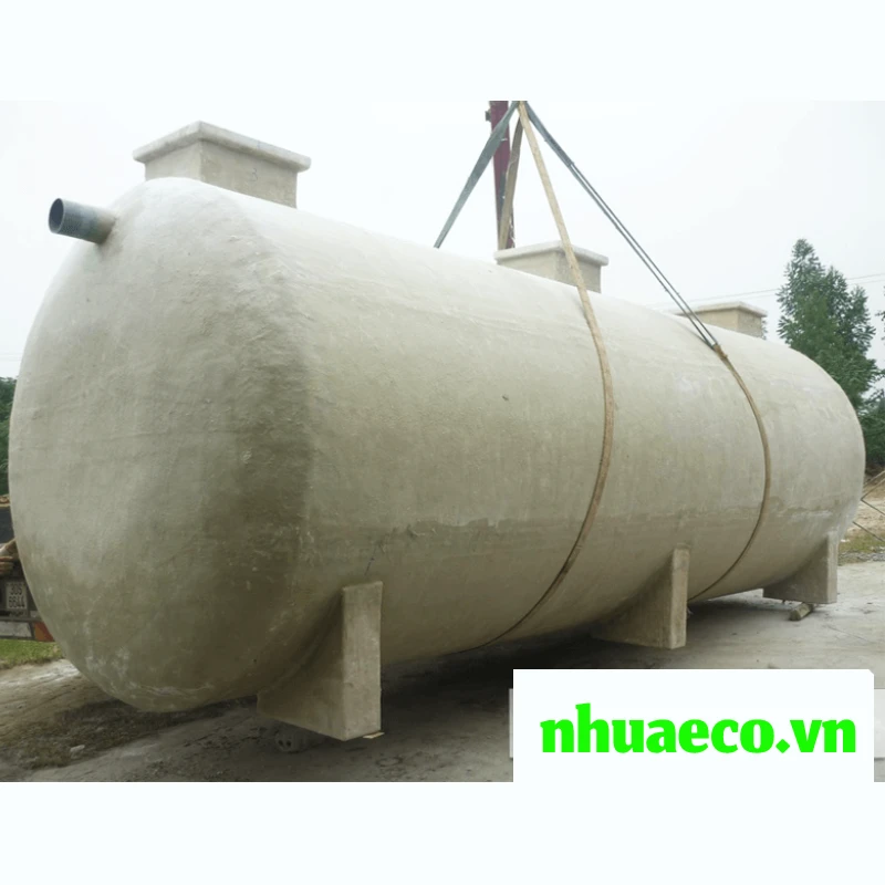 Bể tự hoại nhựa composite dẻo dai, tuổi thọ cao