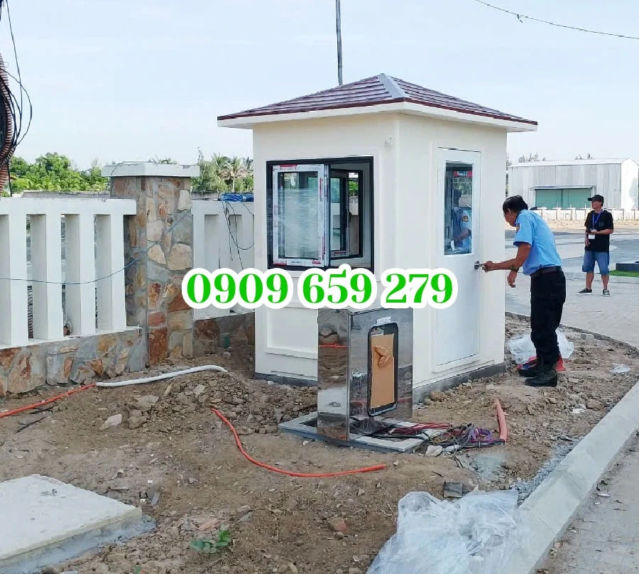 Bốt gác bảo vệ Green Eco: Bền bỉ - Thẩm mỹ - Tiết kiệm chi phí