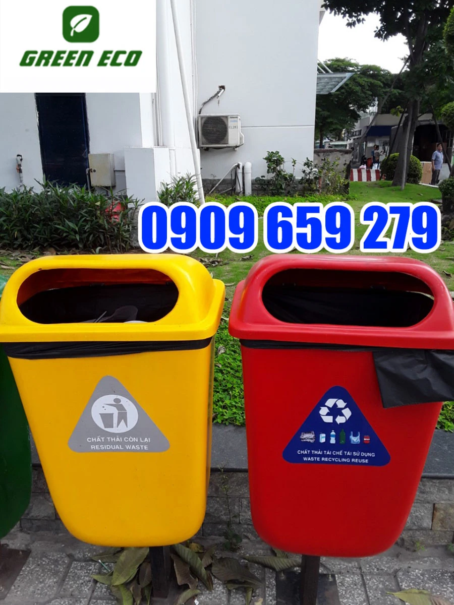 Giới thiệu thùng rác composite treo đơn ngoài trời