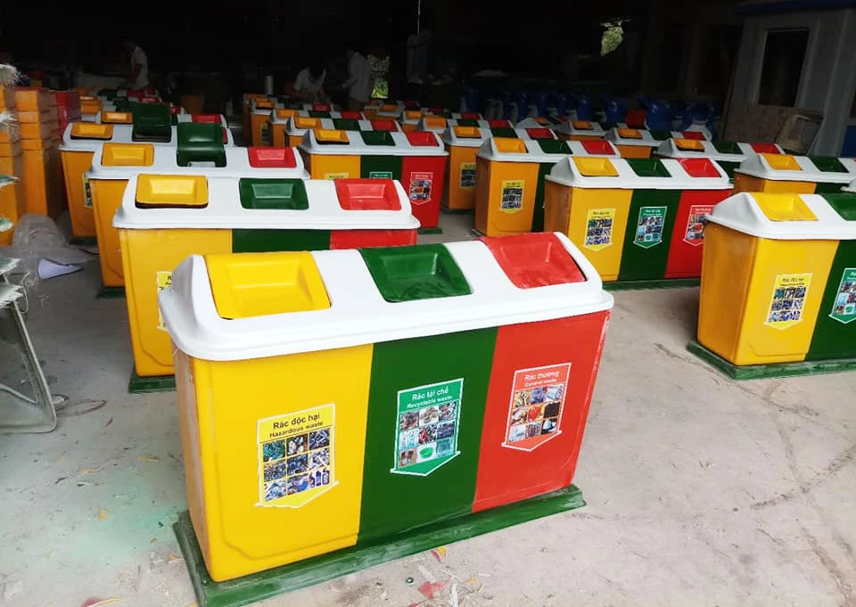 Thùng rác phân loại tại Green Eco có gì khác biệt so với loại thông thường?