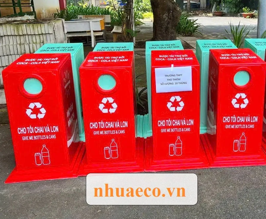 Khám phá các mẫu thùng rác nhựa tại Green Eco được ưa chuộng nhất