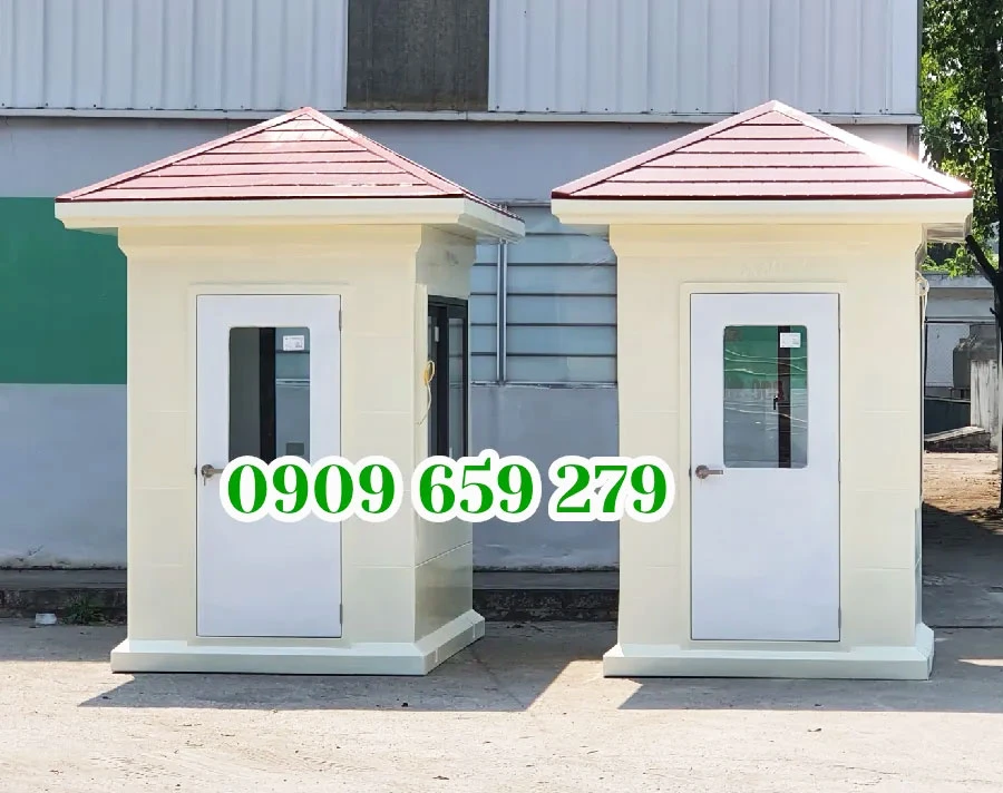 Thiết kế bốt gác bảo vệ tại Green Eco đẹp, bền và tiện nghi