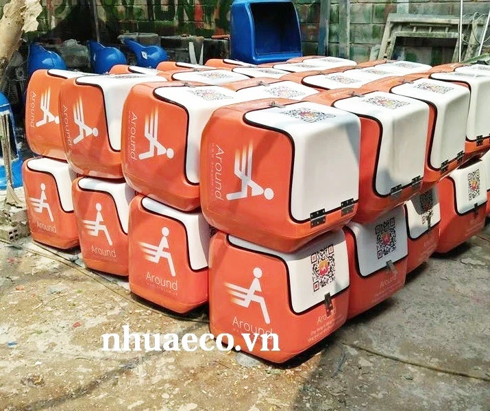 Đồng hành cùng hàng ngàn shipper - Thùng chở hàng composite Green Eco trên mọi nẻo đường