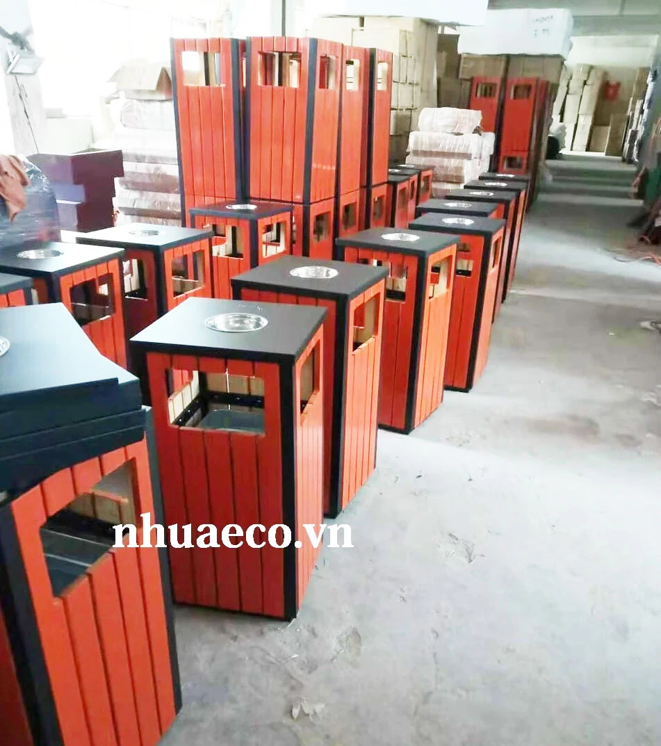 Thùng rác ngoài trời Green Eco - Bền bỉ cùng năm tháng, đẹp theo thời gian