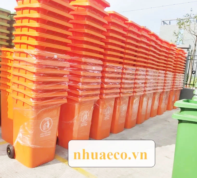 Thùng rác nhựa 60L, 120L, 240L nên chọn loại nào?