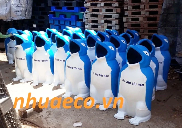 Green Eco - Tiên phong trong sản xuất thùng rác nhựa hình thú thân thiện với môi trường