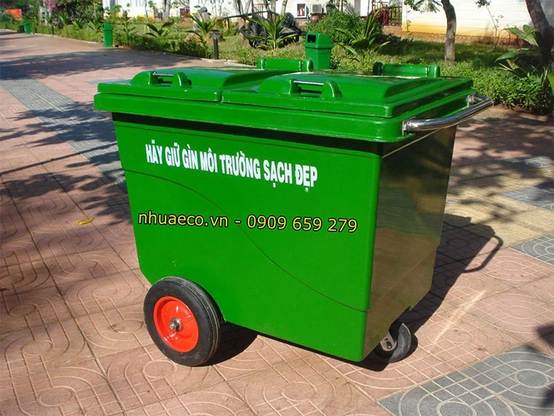 Cung cấp thùng rác nhựa Green Eco uy tín, chính hãng