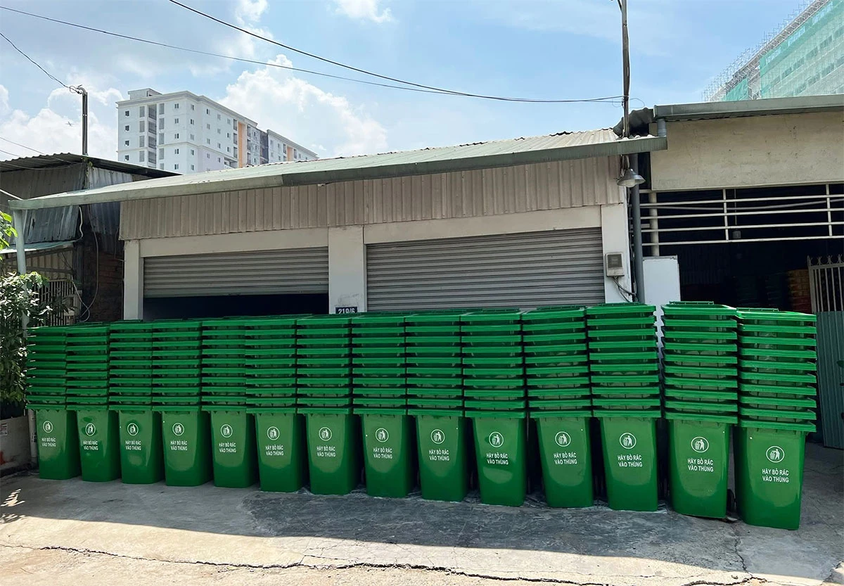 Thùng rác nhựa tại Green Eco - Giải pháp giữ gìn môi trường hiệu quả