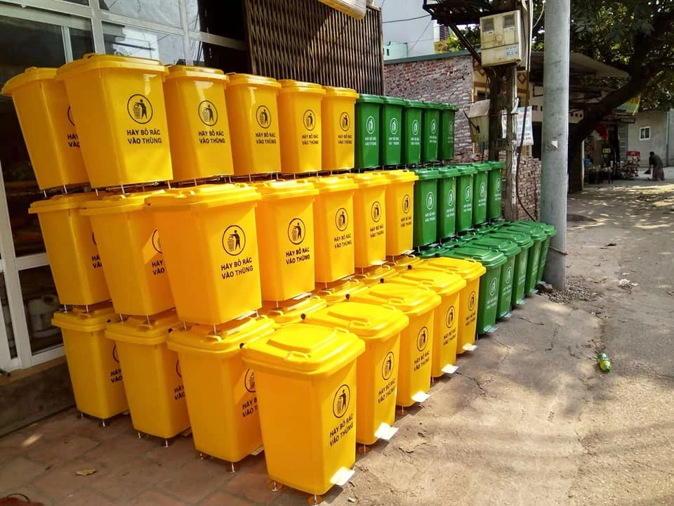 Xu hướng sử dụng thùng rác phân loại tại Green Eco trong năm 2026
