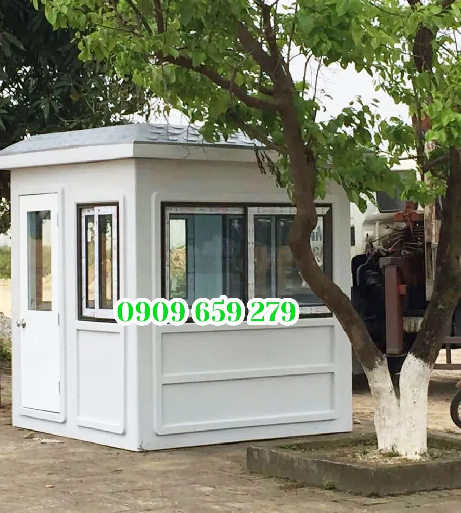 Bốt gác bảo vệ 2.0 x 3.0 x 2.6 m.