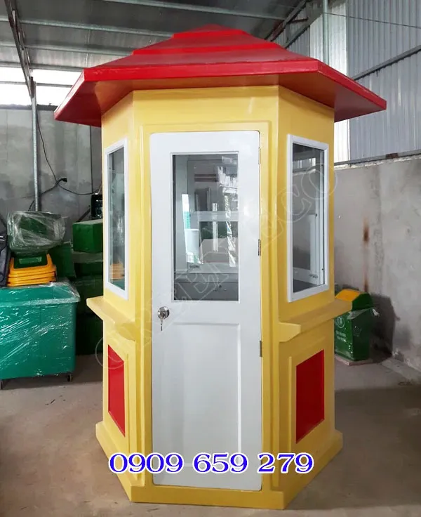 Bốt gác composite cho khu đô thị mới.