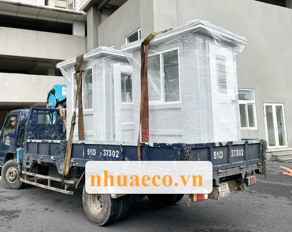 Bốt gác an ninh composite.