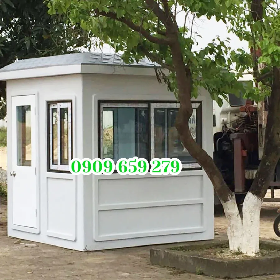 Nhà bảo vệ 2.0 x 3.0 x 2.6 m.