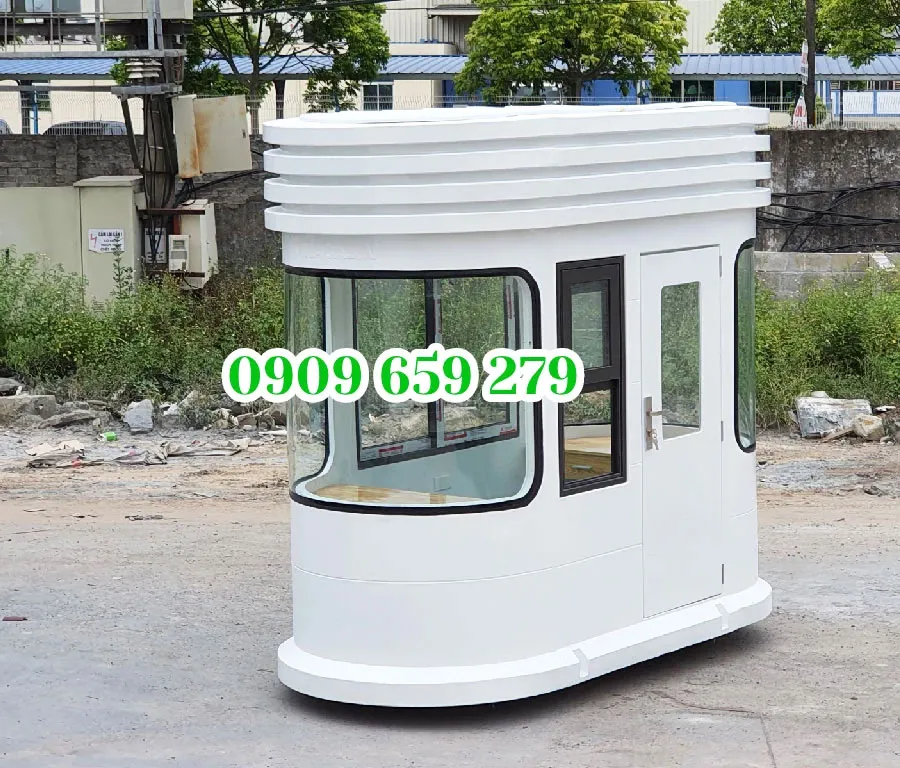 Bốt gác bãi giữ xe 2 chiều bền, đẹp.