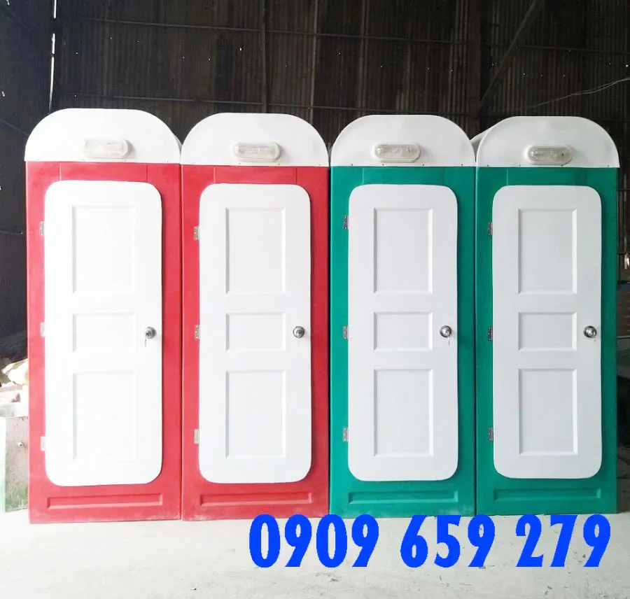 Nhà vệ sinh di động cho bệnh viện dã chiến, điểm cách ly, nhà máy sản xuất 3 tại chỗ.