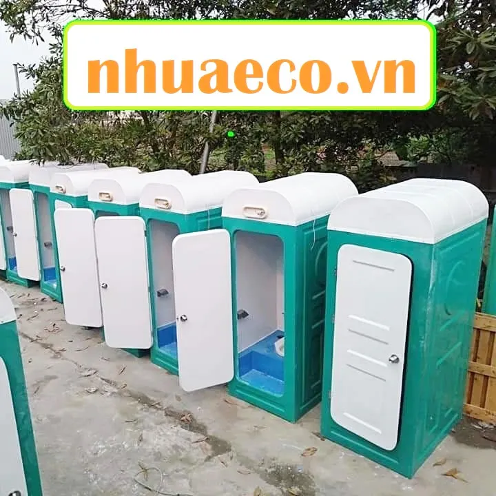 Nhà vệ sinh composite cho nhà máy, khu công nghiệp.