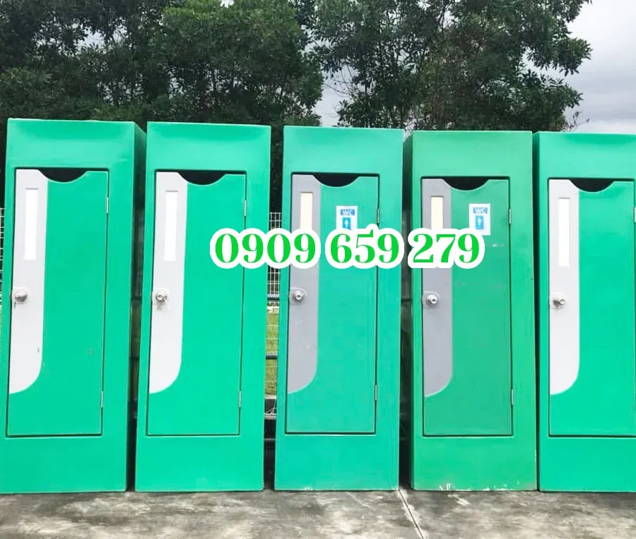 Nhà vệ sinh công trường composite.
