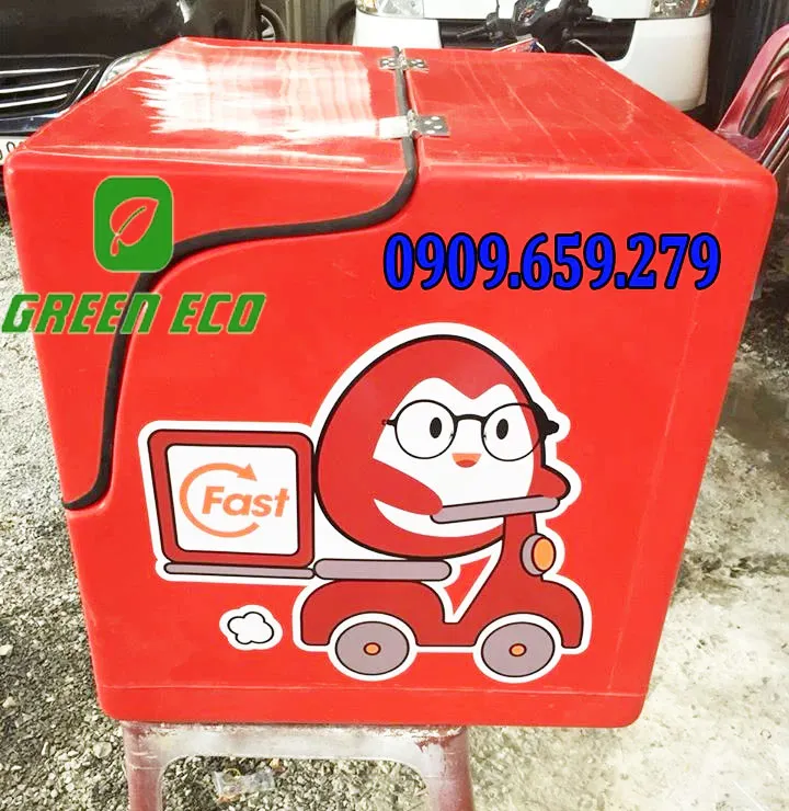 Thùng chở hàng sau xe máy GE04.