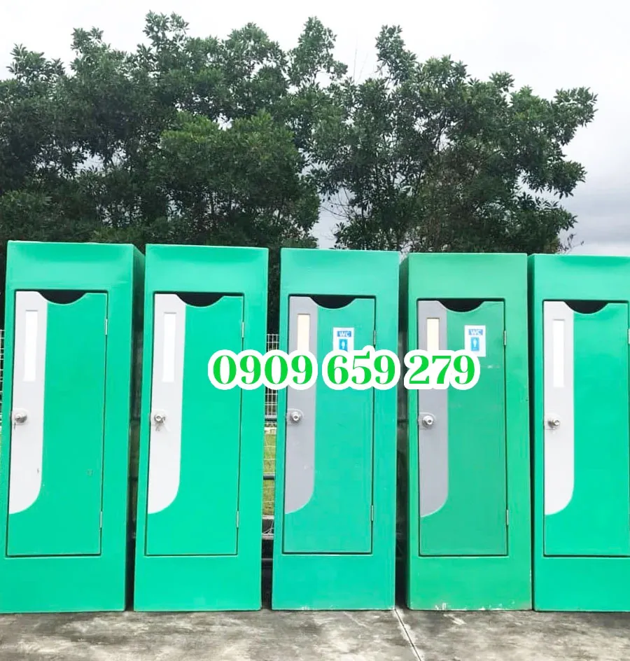 Nhà vệ sinh công trường composite.