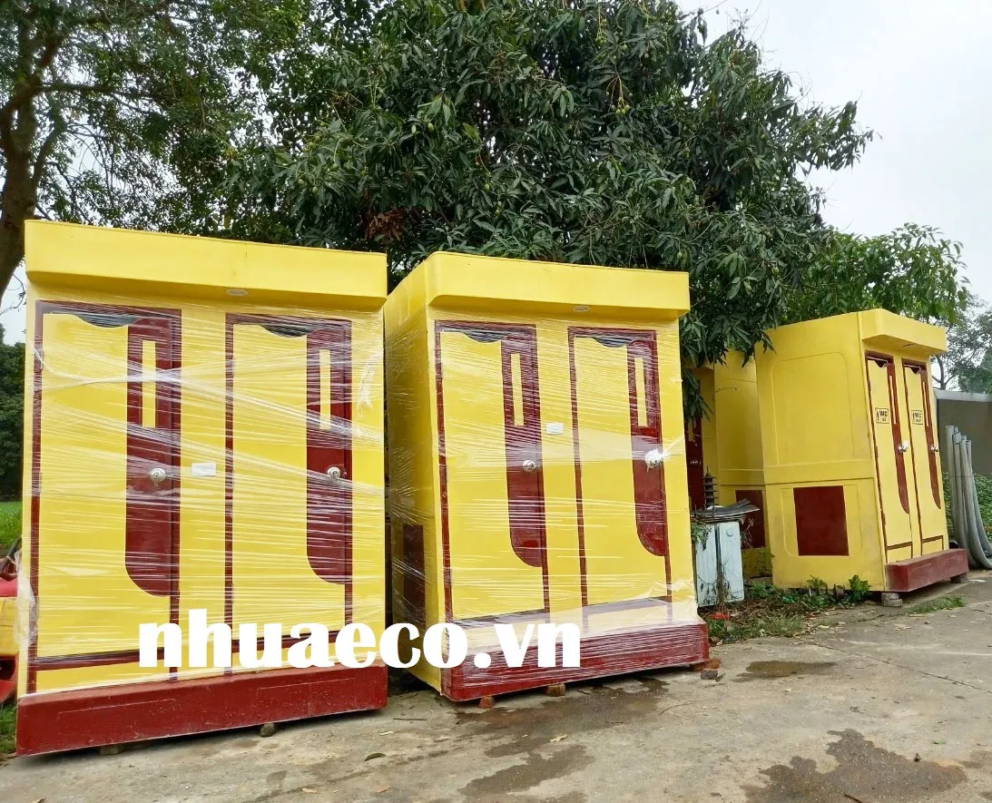 Nhà vệ sinh đôi di động giá rẻ TP.HCM.