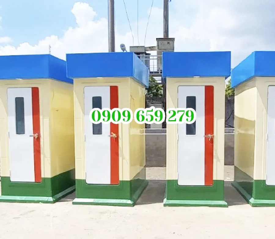 Nhà vệ sinh đơn dùng cho hội chợ, triễn lãm.