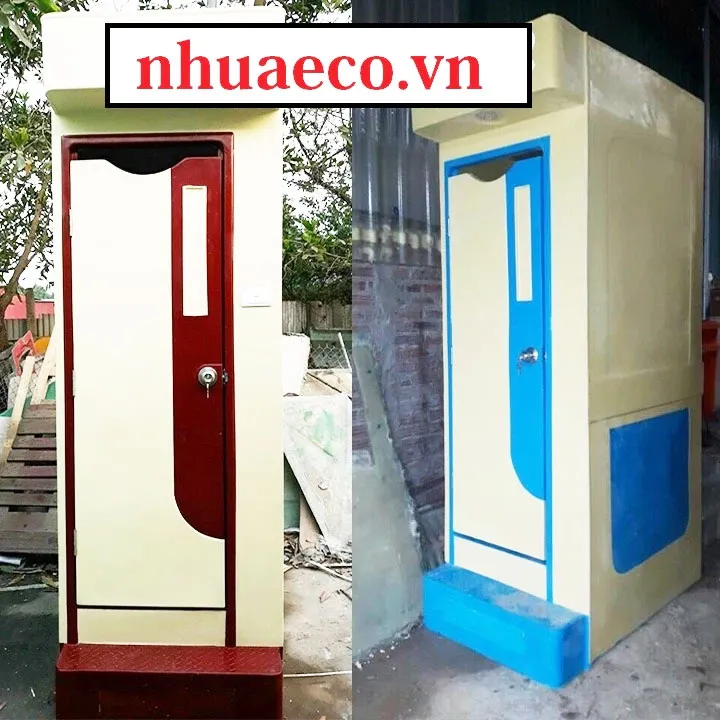 Nhà vệ sinh di động lắp ghép cho công trường, khu công nghiệp.