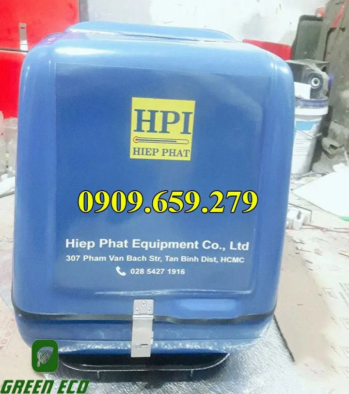 Thùng chở hàng sau xe máy nhựa composite GE12.