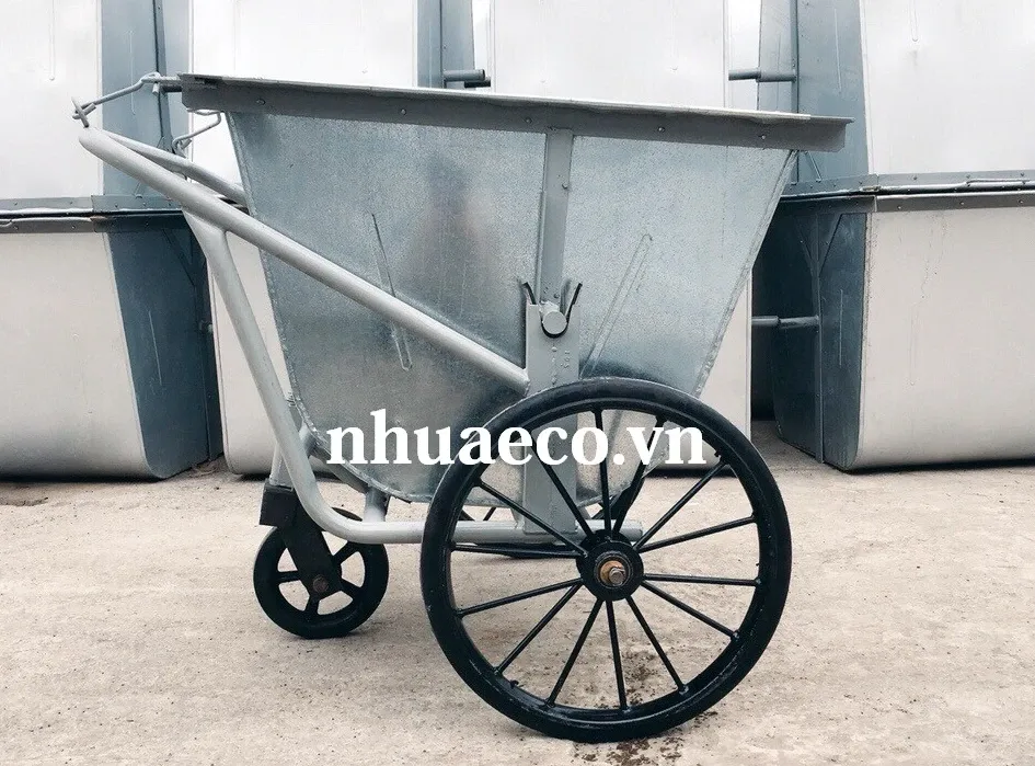 Xe thu gom rác 400L giá rẻ, chất lượng hàng đầu.