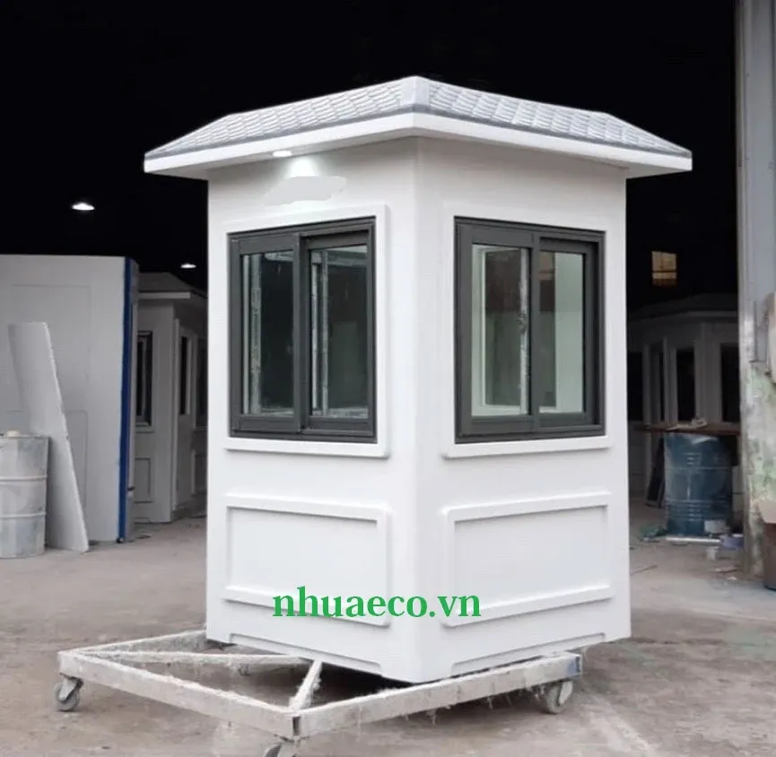 Bốt gác bảo vệ bằng composite cách âm, cách nhiệt.