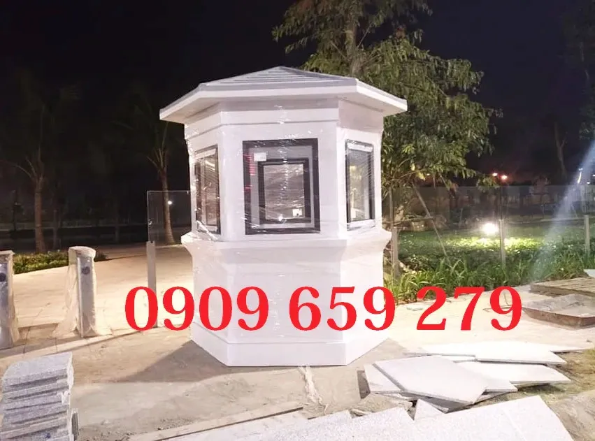 Bốt gác bảo vệ lục giác cao cấp chất liệu composite.