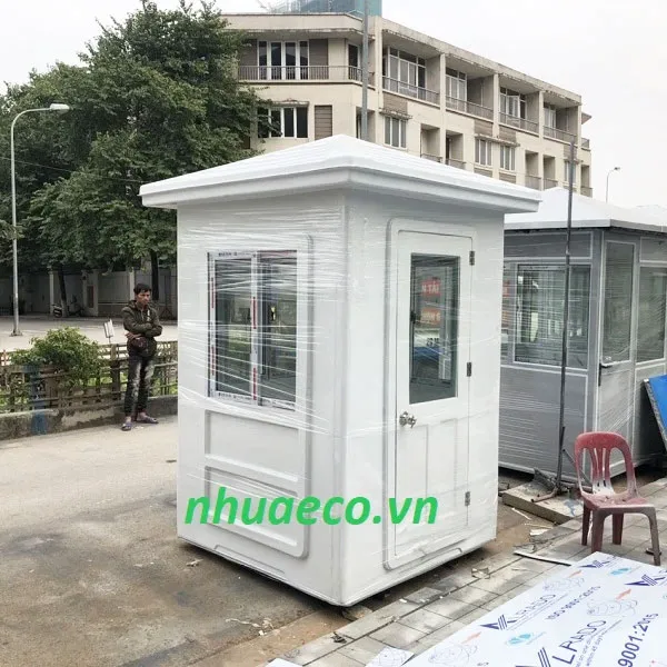 Bốt gác bảo vệ Green Eco - Hướng đến không gian an ninh xanh.