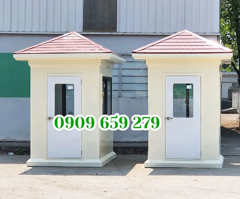 Bốt gác bảo vệ di động 1.35m x 1.5m.