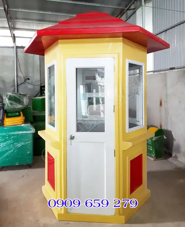 Bốt gác bảo vệ cho khu đô thị mới.