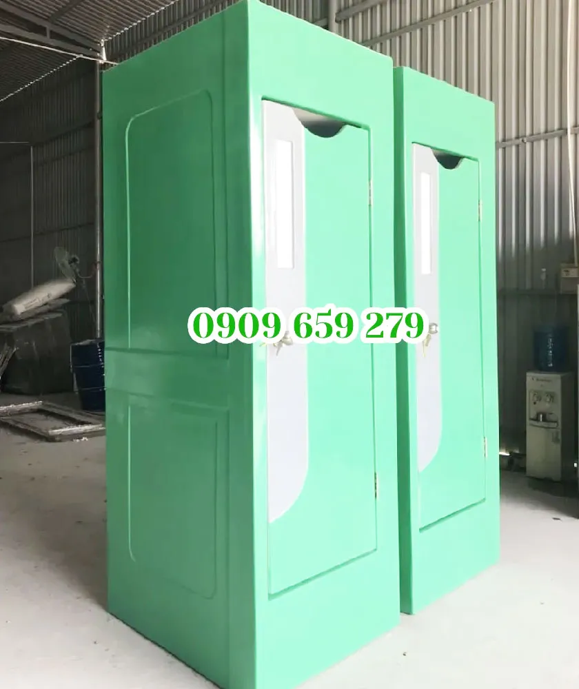 Nhà vệ sinh di động dùng cho khu du lịch, bãi tắm.
