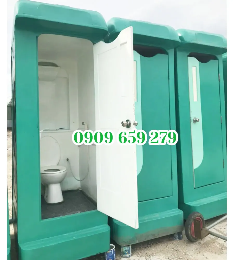 Nhà vệ sinh di động cho công trường, khu du lịch.