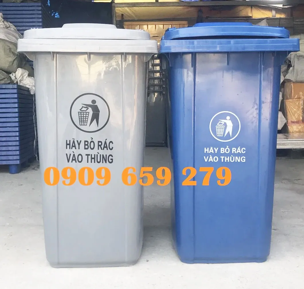 Thùng rác nhựa 240 lít