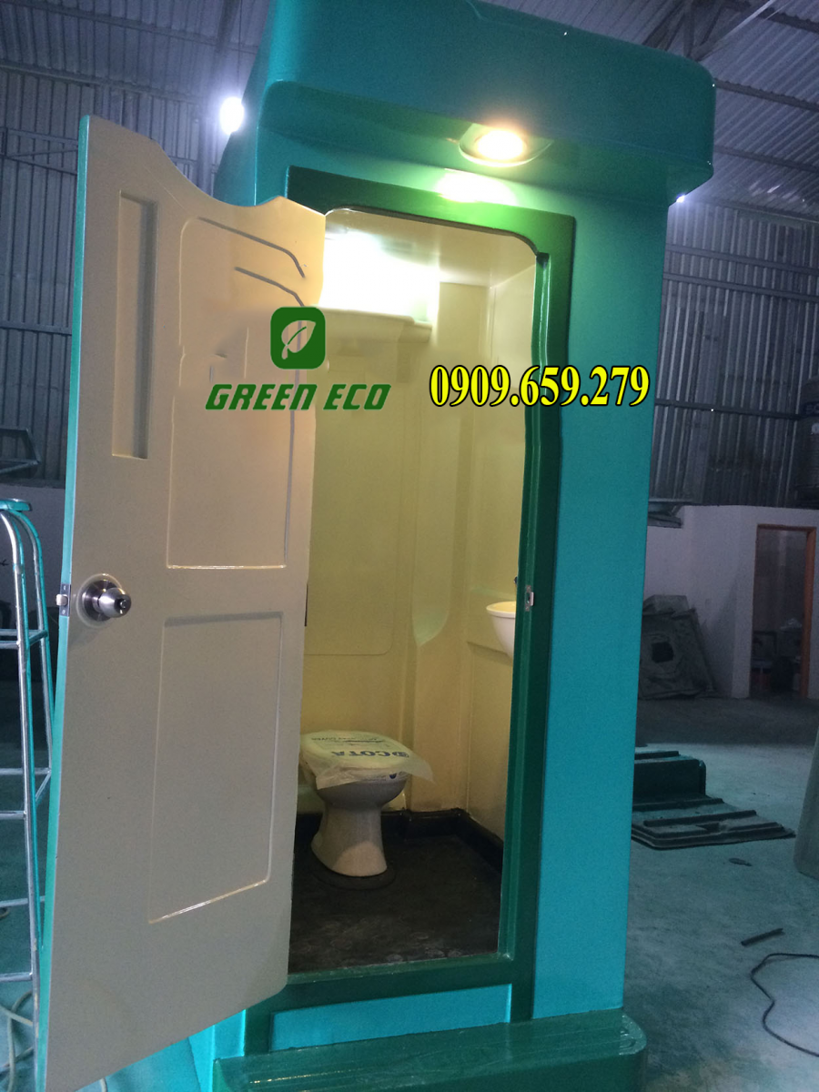 Nhà vệ sinh công trình chất liệu composite